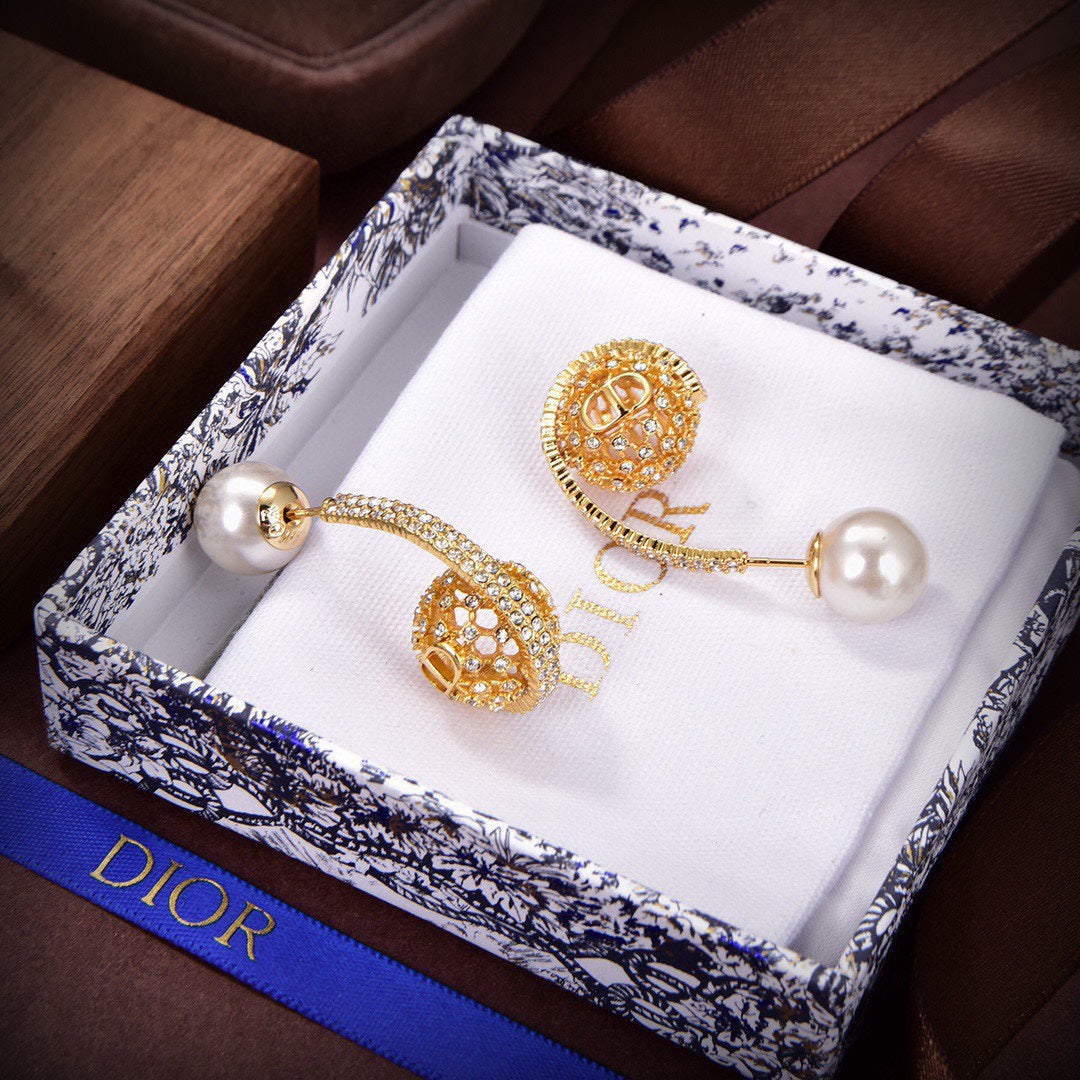 18K Dior Tribales Earrings