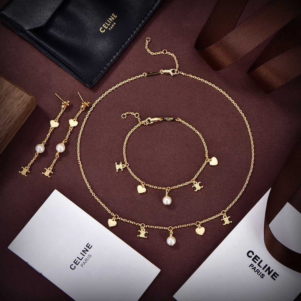 18K Celine Pearl Bracelet