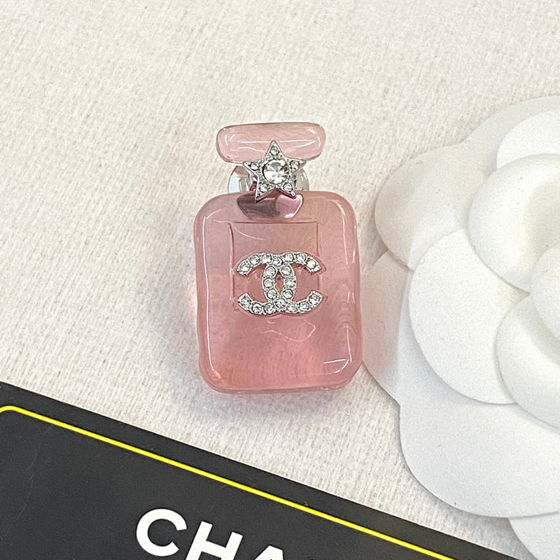 18K  Chanel Perfume Color Bottle Brooch