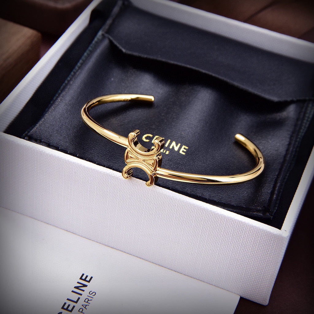 18K Celine Asymmetric Bracelet