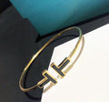 18K Tiffany Black Bracelet
