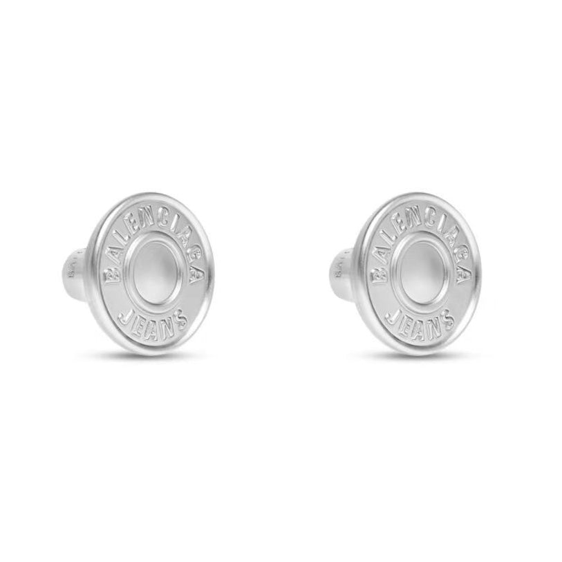 18K Balenciaga Cirle Earrings