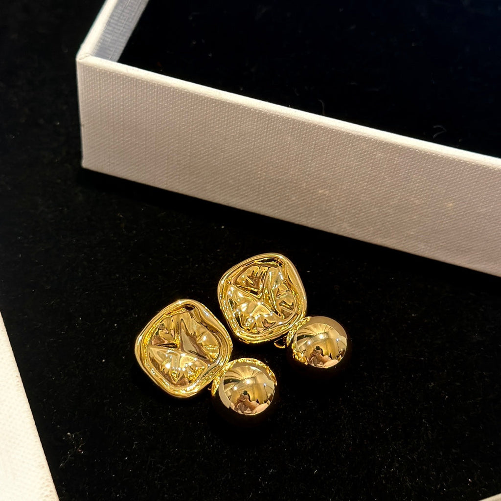 18K Celine Vintage Earrings