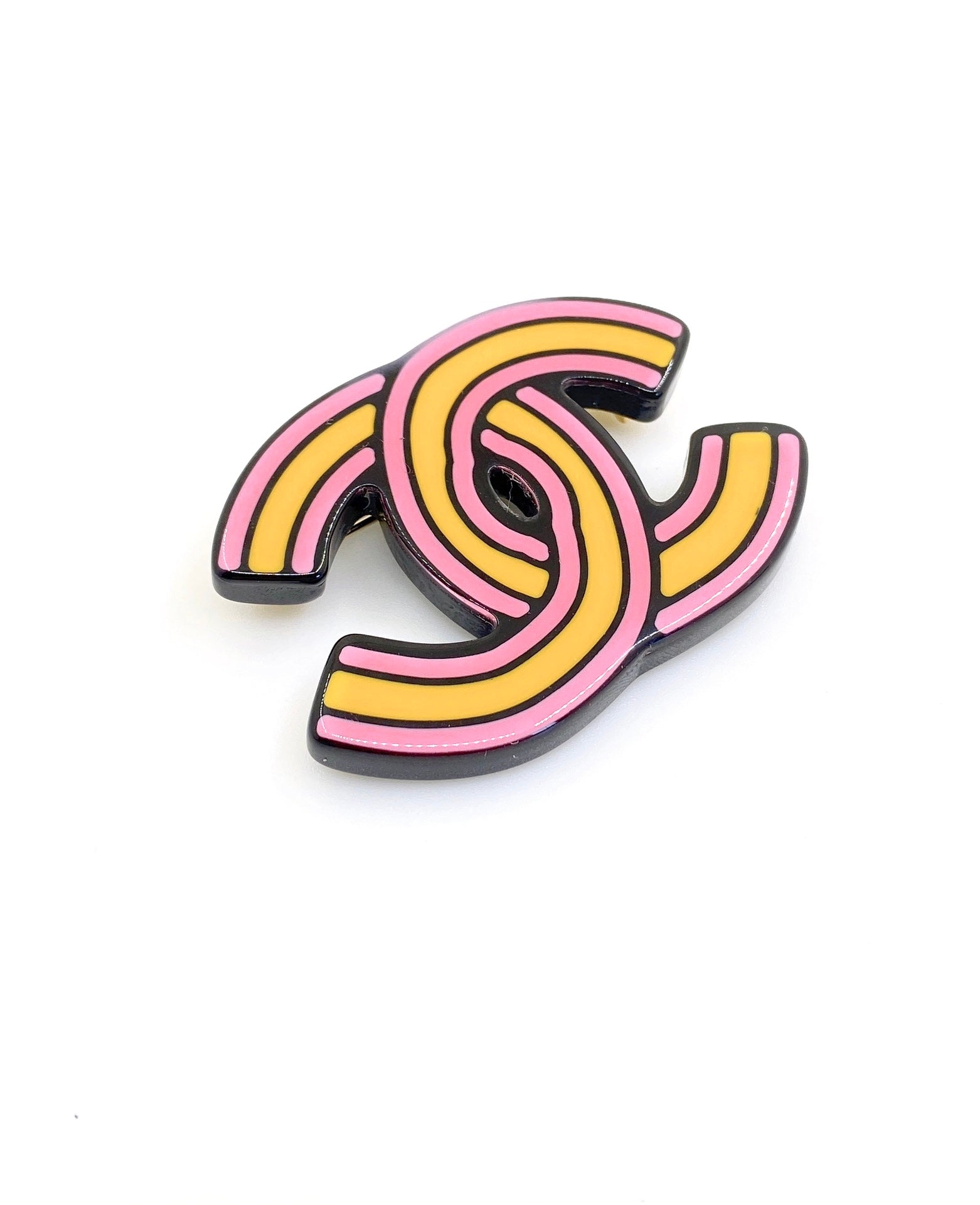 18K  Chanel Pink Earrings