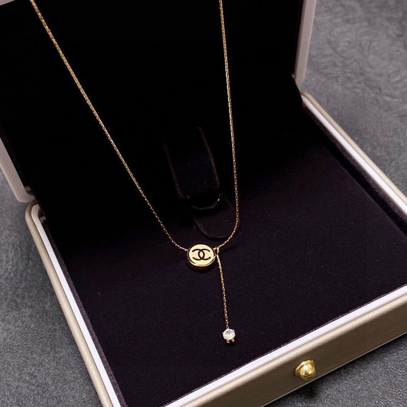18K  Chanel Gold Necklace