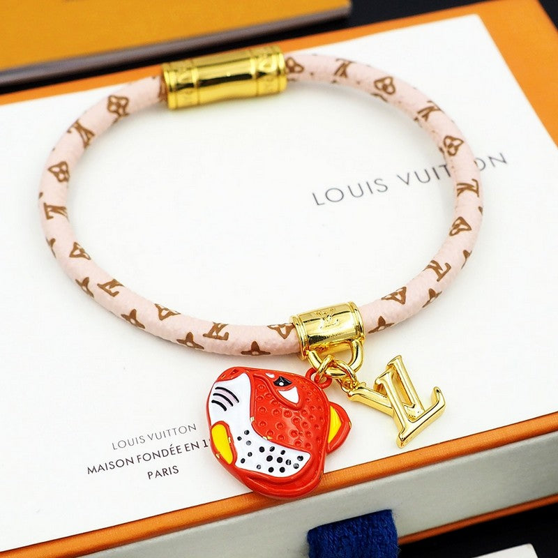 18K Louis Vuitton Animogram Bracelet
