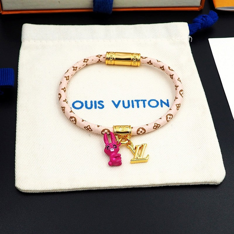 18K Louis Vuitton Animogram Bracelet