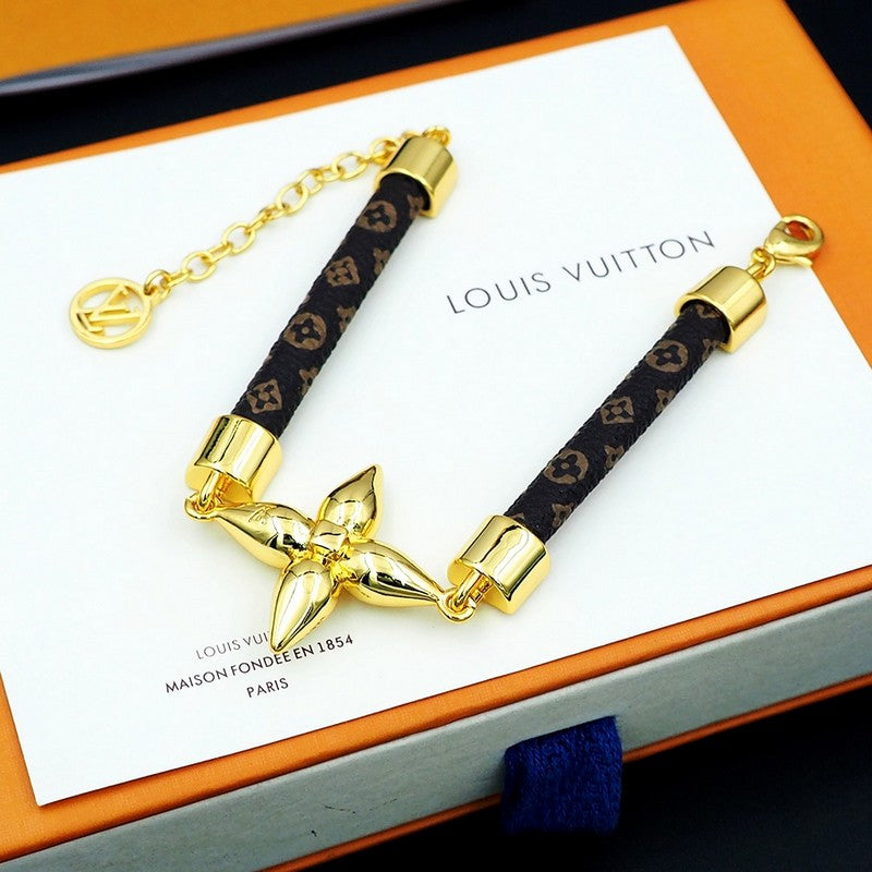 18K Louis Vuitton Louisette Bracelet