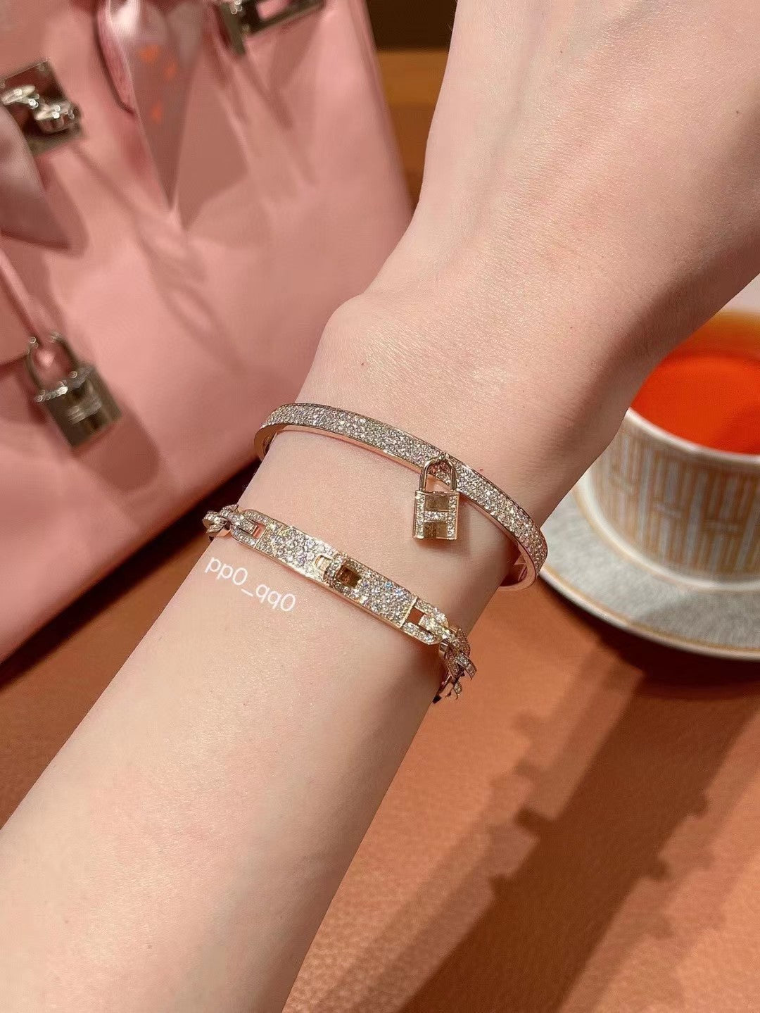 18K Kelly Hermes Lock Vintage Hermes Bracelet