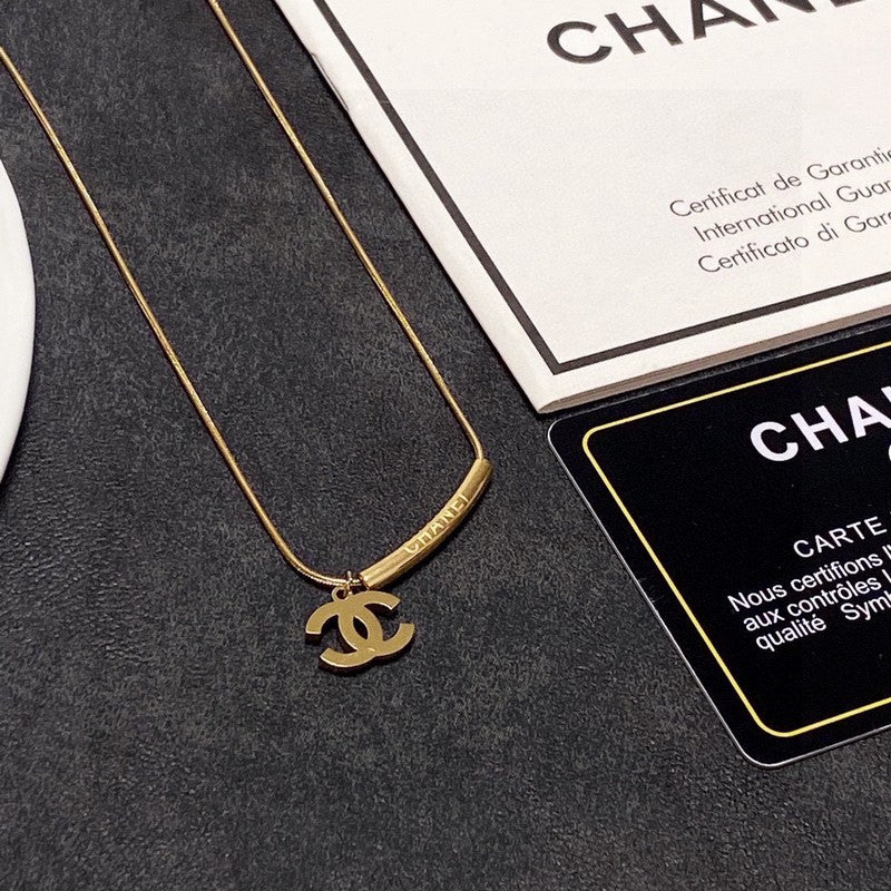 18K  Chanel Gold Necklace