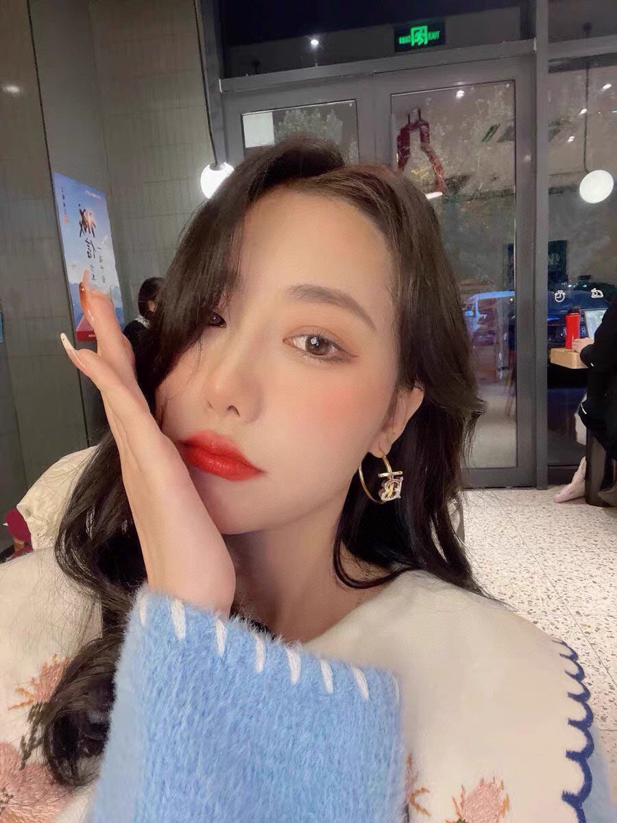 18K Balenciaga Earrings