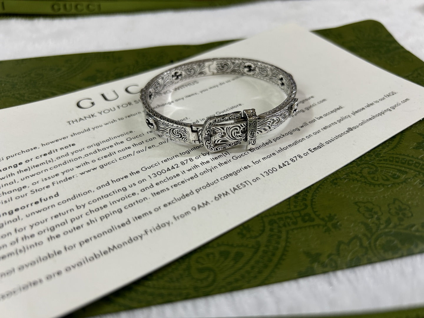Double Gucci Garden Bracelet