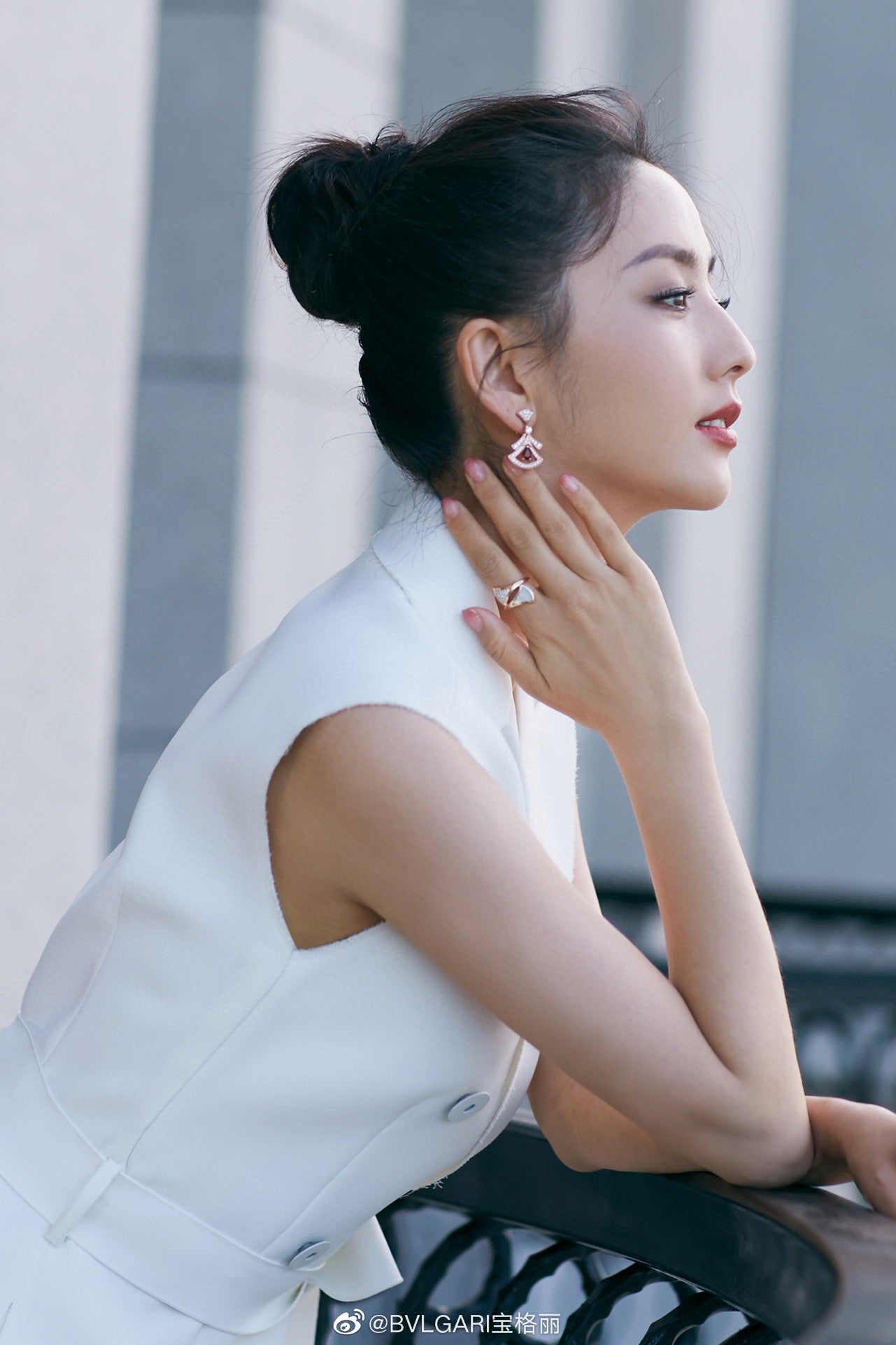 18K BVLGARI BVLGARI Dream Openwork Earrings