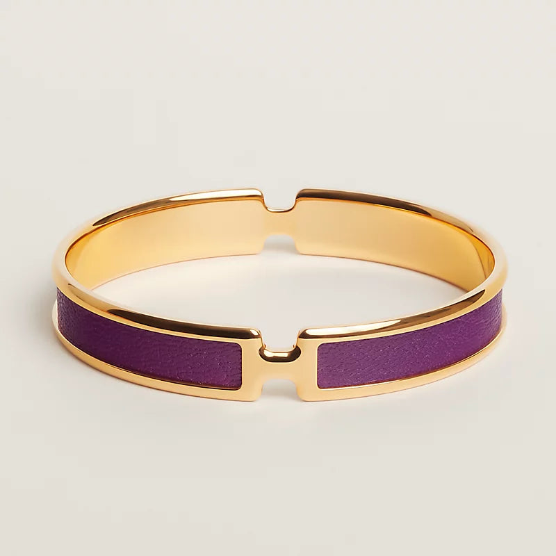 18K Olympe Light Purple Hermes Bracelet
